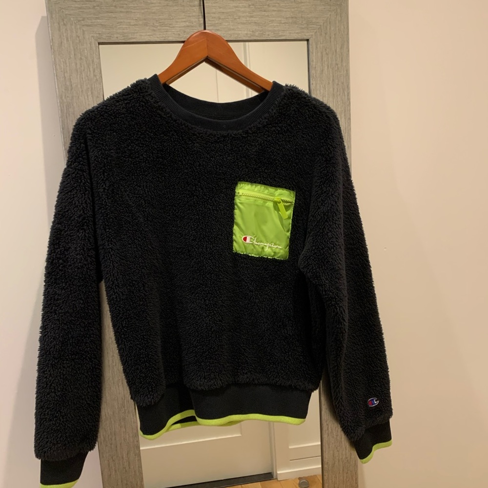 Urban outfitters champion Sherpa crew neck